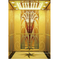 Пассажирский Лифт Лифт Высокого Качества Золото Вытравленное Зеркало Тай-K164 Аксен 